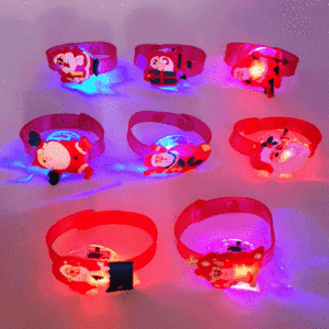 1000 산타 LED 불빛팔찌 12개세트