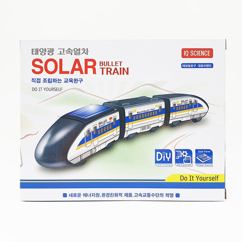 9000 태양광 고속열차-교육조립완구 조립식 태양열장난감