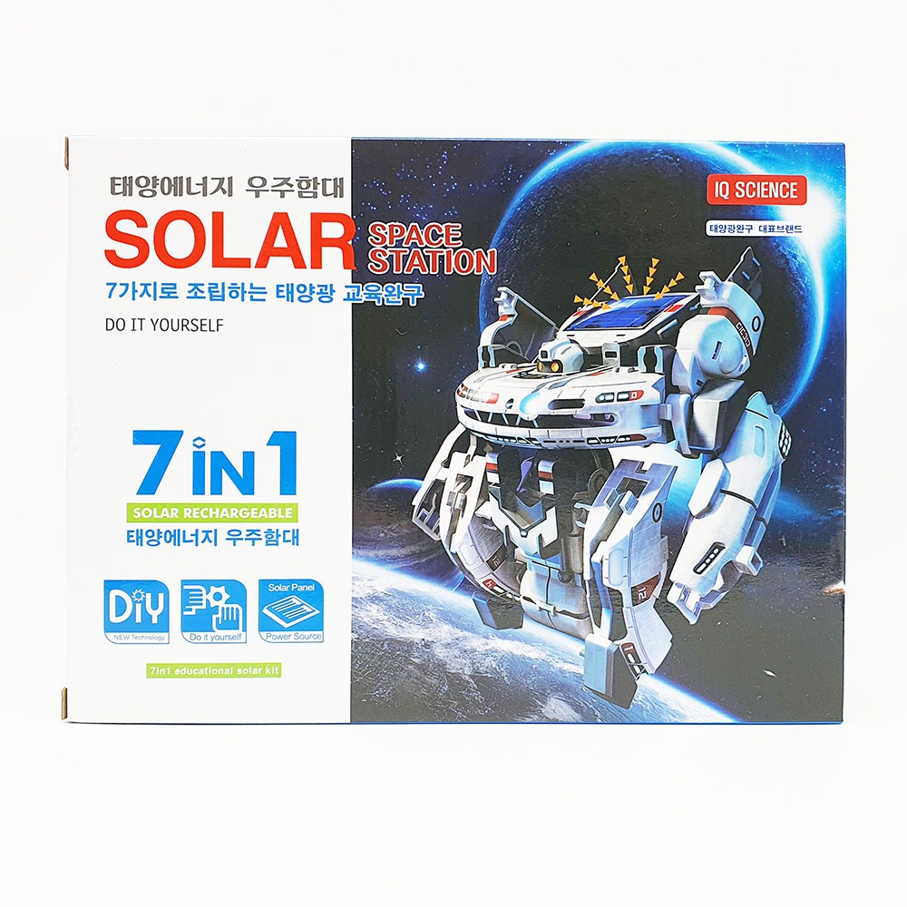 18000 태양에너지 우주함대-교육조립완구 조립식 태양열장난감
