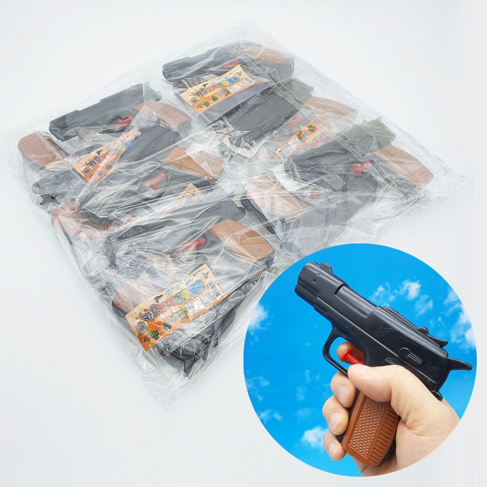 1200 카우보이  권총 물총 12개묶음-장난감총 모양 미니 물총